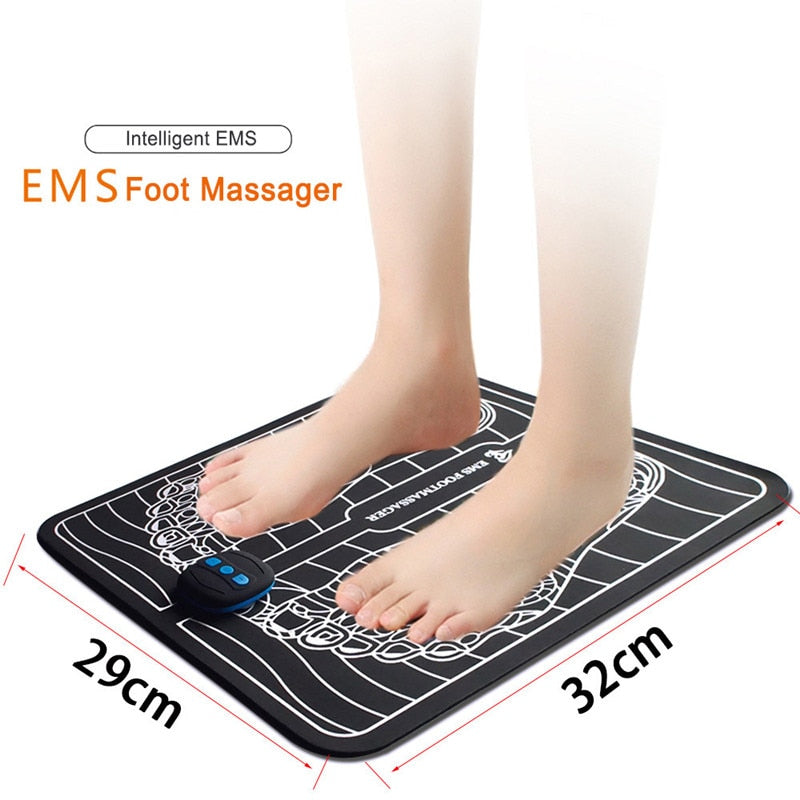 EMS Acupoints Stimulator Massage Foot Mat